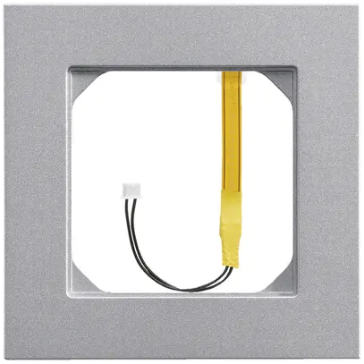 Telaio di copertura kallysto.pro 1×1 fjord per illuminazione angolo verde 