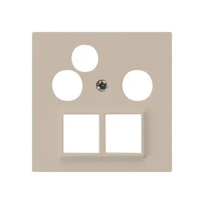 Prise pour antenne R/TV-Données kallysto HMS A 2GHz 4dB beige 