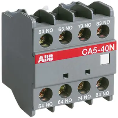 Blocco di contatti ausiliare CA5-40N ABB 4Ch 