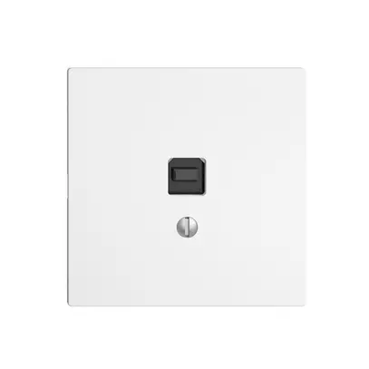 Interface de données EDIZIOdue F KNX/USB, blanc 