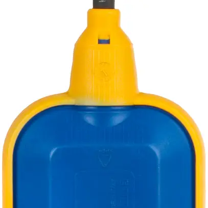 Interruttore a galleggiante Subag KR1, 130×80×41mm, cavo 5m, blu/giallo 