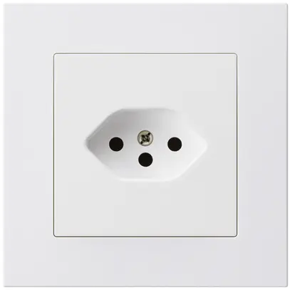 Presa INC kallysto.pro T13 bianco con protezione bambini 