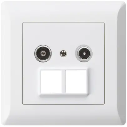 Presa multimedia INC kallysto.line R/TV 11dB 2GHz bianco 