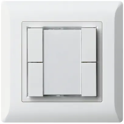 Pulsante multifunzionale INC kallysto.line KNX RF 4×bianco 