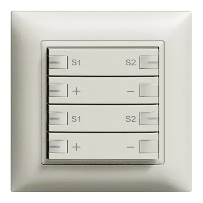 Varialuce INC ZEP 2c/4t staz c/sec. scena LED EDIZIOdue grigio chiaro 