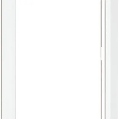 Blendrahmen Hager univers 353×703×13mm IP00 weiss für FW41U.. 