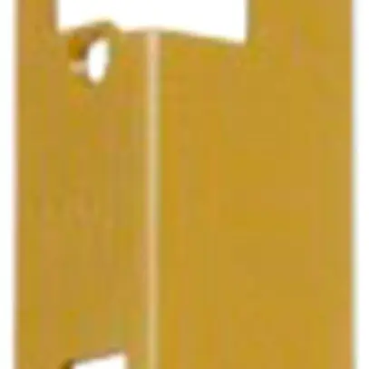 Contropiastra angolare 250mm oro L DIN S 