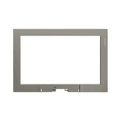Plaque frontale pour écran tactile II KNX EDIZIOdue gris foncé 