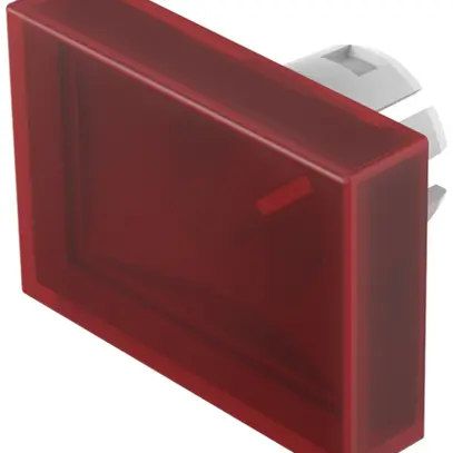 Calotta per pulsante EAO 51 piatto 15.2×21.2mm rosso 