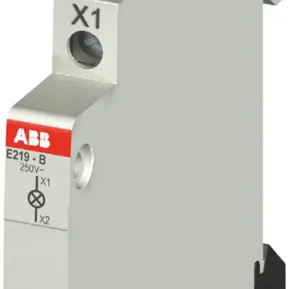 Avvisatore luminoso ABB LED 110…230VAC bianco 