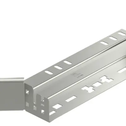Pezzo di collegamento Bettermann con raccordo rapido 60×300mm, A2, 1.4301, 2B 