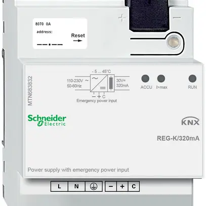 Alimentazione AMD KNX Schneider Electric 30VDC 320mA, MTN683832 