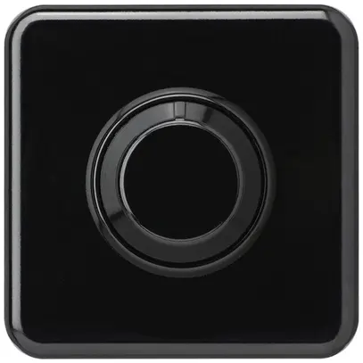Kit frontal basico pour variateur noir 86×86mm 