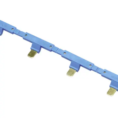 Pettine collettore Finder 094.56, 6-poli per zoccolo 94.Px, blu 