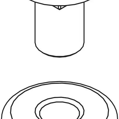 Kit di fissaggo Lanz M6×10mm dado esagonale 