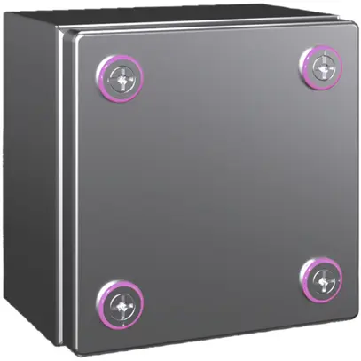 Piccola scatola Rittal KX Derivazione, IP66, 150×150×120mm, acciao pregiato V2A 