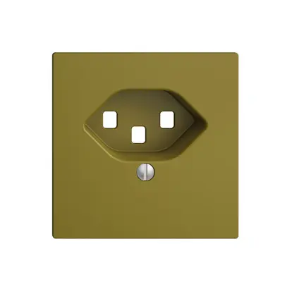 Plaque frontale EDIZIOdue 23 olive 