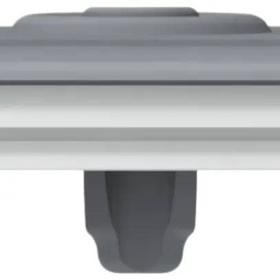 Embout 1 sortie 5mm PLEXO gris 