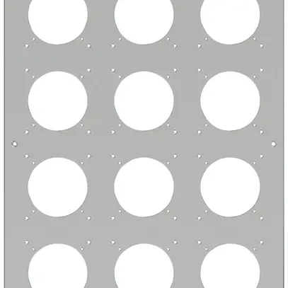 Intestazione INC ELEMENT SNAPFIX® 4×3 325×425mm alluminio 