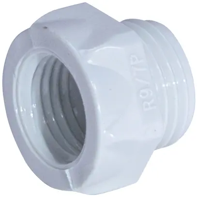 Riduzione di flangia PA PG21 esterno/16 interno grigio 