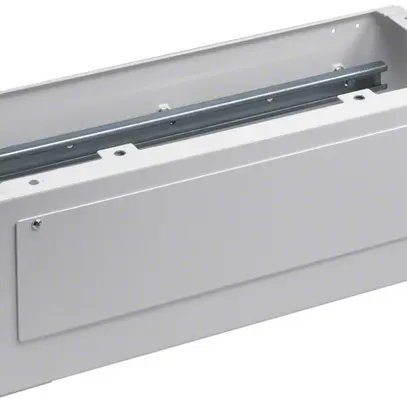 Battiscopa Hager univers per distributore RAL 9010 200×550×205mm 