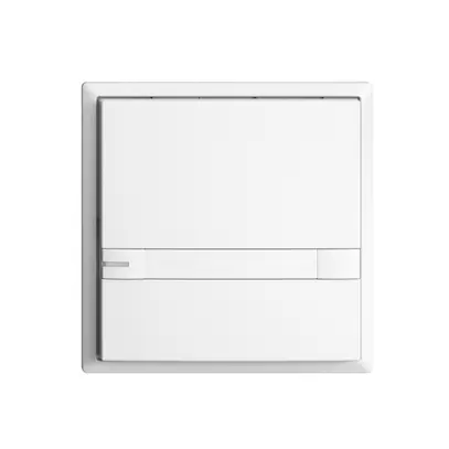 Pulsante KNX RGB EDUE, 250mW, c.LED RGB, carta, 1×pulsante, com.2×tasti, bi 