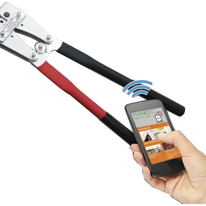 Outil de sertissage Intercable MPR50iNFC, 6…50mm² 