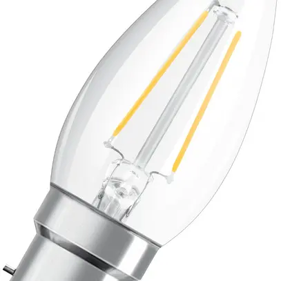 Lampada LED PARATHOM CLASSIC B25 FIL CLEAR B22d 2.5W 827 250lm 