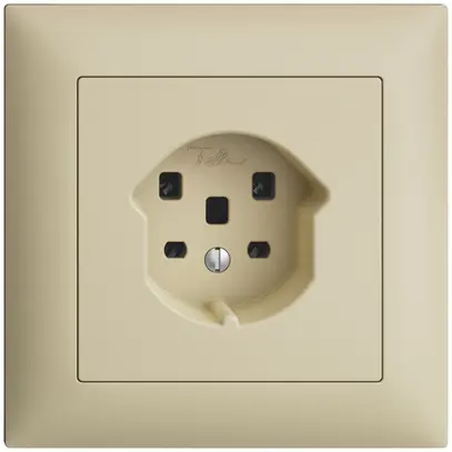 Presa INC EDIZIOdue T25 16A vanille, morsetti a vite 