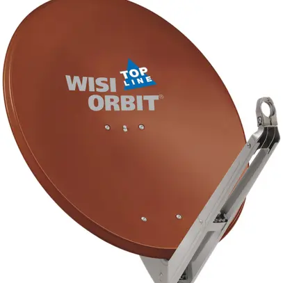 Antenne parabolique Orbit Line OA85I WISI 85cm, Al, brun rouge 