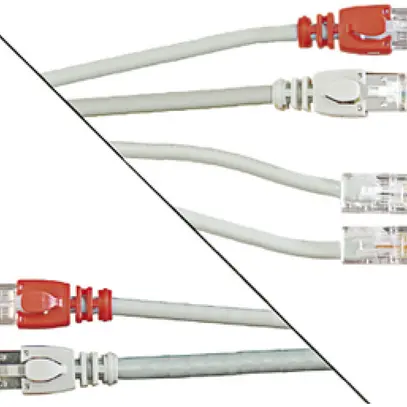 Cavo di allacciamento NT2ab+U schermato, grigio L=1.5m 