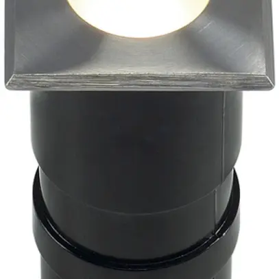 Luminaire de sol LED INC POWER TRAIL-LITE 350mA 1W 3000K carré IP67 acier fin 
