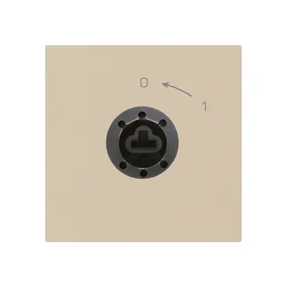 SchwenkTaster 0<-1/2L beige kallysto für Schloss ohne Zylind 