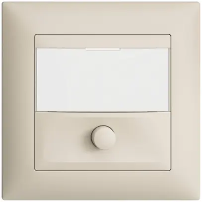 Tasto INC con porta-etichetta EDIZIOdue crema 