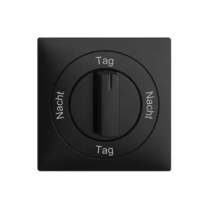 Kit frontal Nacht-Tag-Nacht-Tag EDIZIOdue noir 60×60mm 