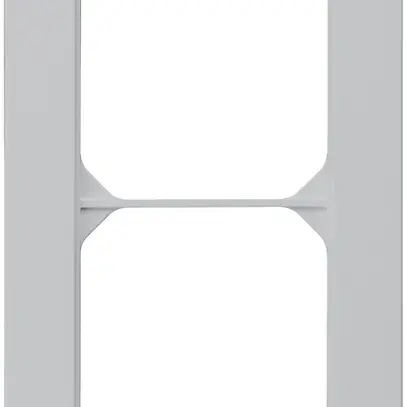UP-Abdeckrahmen kallysto.pro 2×1 hellgrau 94×154mm 