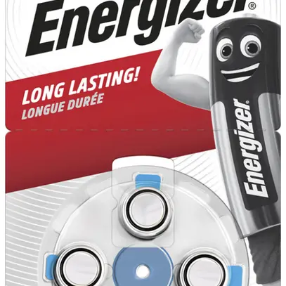 Knopfzelle Zink/Luft Energizer V675, Blister à 4 Stück 