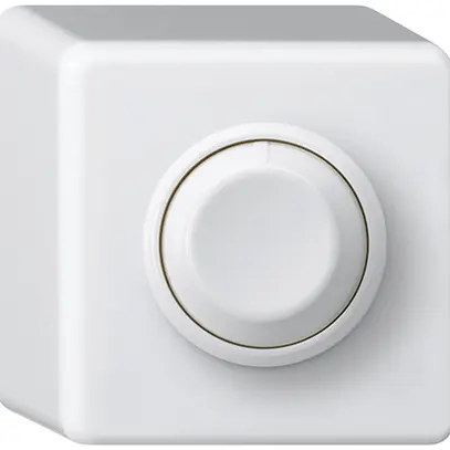 Variateur universel basico AP blanc 