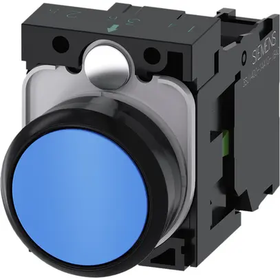 Contatto pulsante Siemens SIRIUS ACT supporto 1Ch blu plastica 