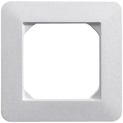 Cadre de recouvrement ENC kallysto.trend 1×1 arktis 94×94mm 