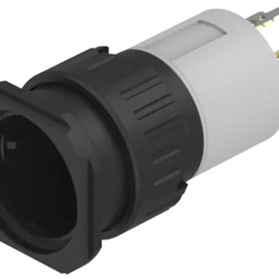 Allogiamento per pulsante luminoso EAO 51 1NO raccordo da saldare Ø16mm impulso 