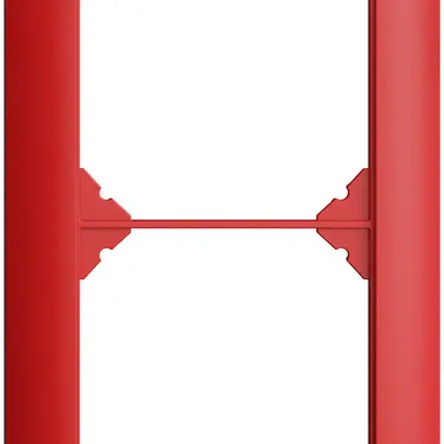 Telaio di copertura EDIZIOdue 1×2 berry 