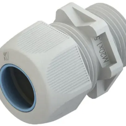 Presse-étoupe M20 8…13mm gris clair, sans halogène 