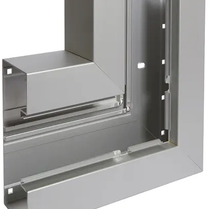 Angolo piatto Hager BRA 65170 alu 