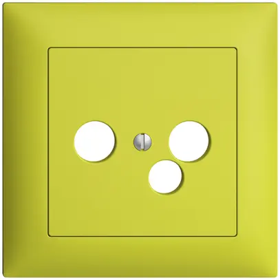 Kit frontal ENC EDIZIOdue lemon 88×88mm 