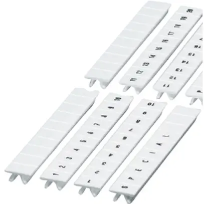 Ruban Zack ZB 11…20 blanc impression horizontale à 10 étiquettes 5mm 