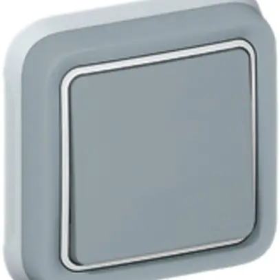 UP-Wippschalter PLEXO 3/1L grau 