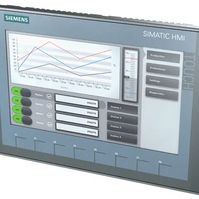 Écran tactile 9" Siemens SIMATIC HMI KTP900 BASIC COLOR PN, 65K couleurs 