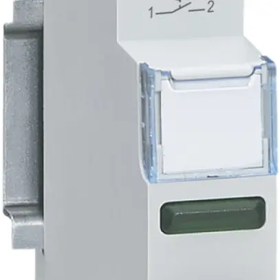 Poussoir INC Legrand CX3 1F+LED vert 110…400VAC 