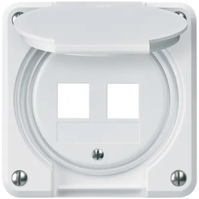 Kit di montaggio INC robusto HMS IP55 bianco per 2×modulo per combinazione 
